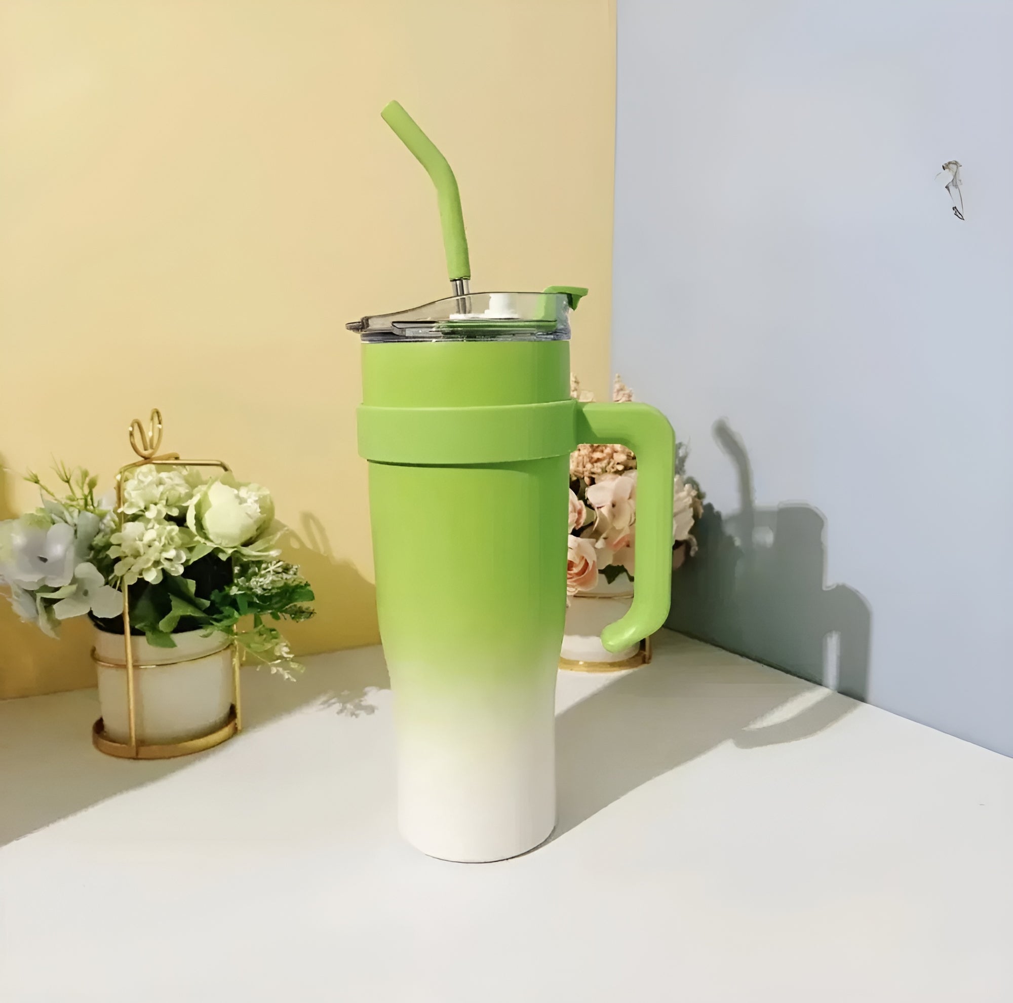 Urbn Mart - Cross Border  Tumbler with Handle
