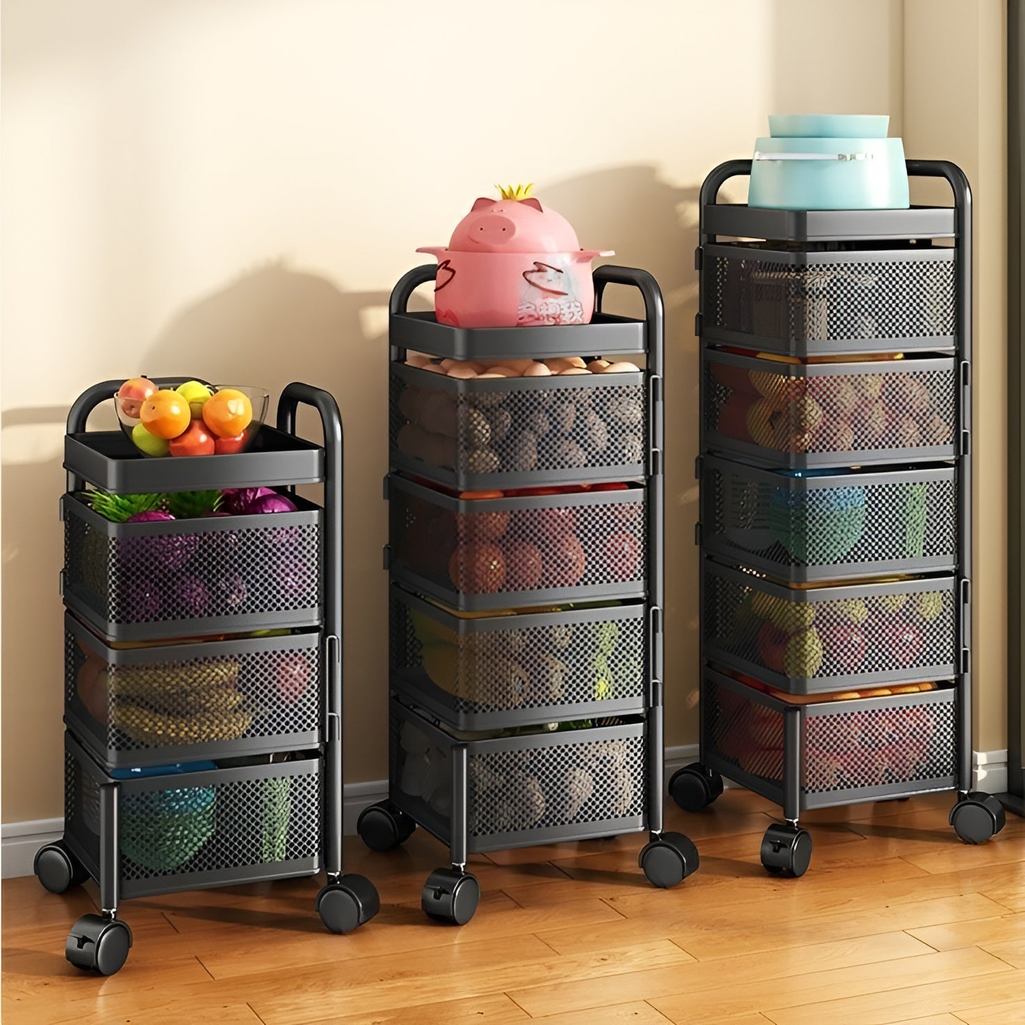 Urbn Mart - Premium Square Metal Trolley