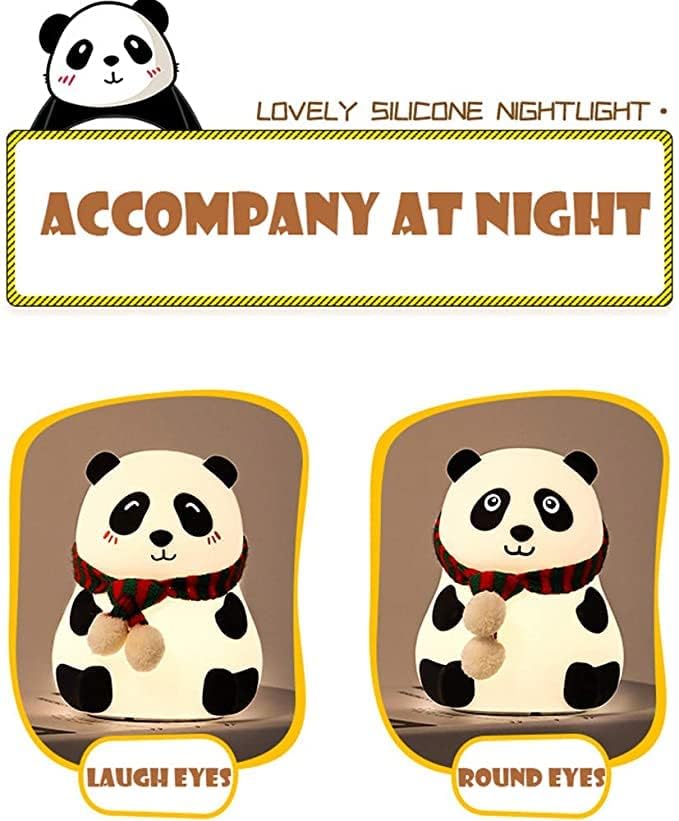 Cute Panda Night Light