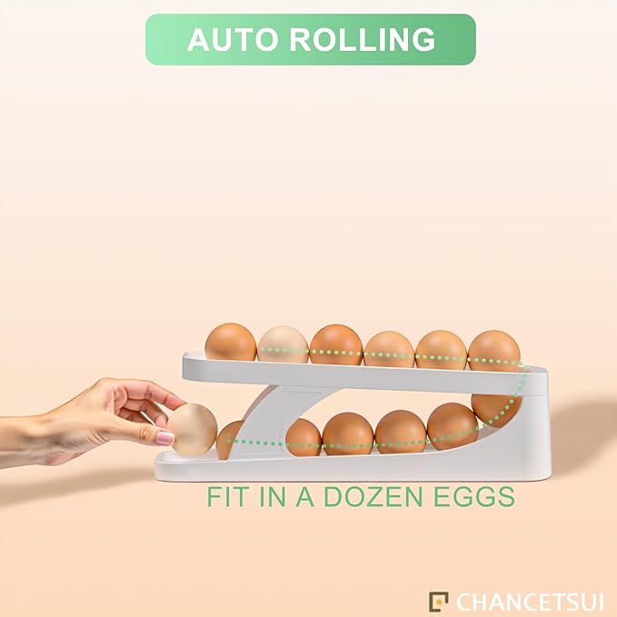 Urbn Mart - Egg Storage Holder for Fridge Organization