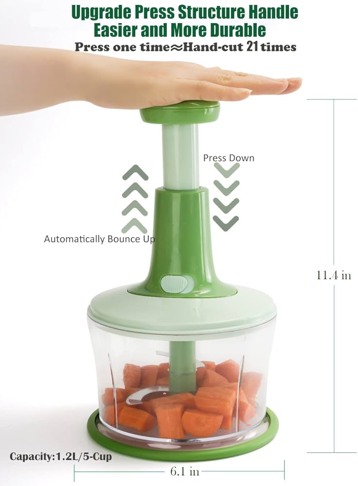 Urbn Mart - Manual Food Chopper 3 in 1