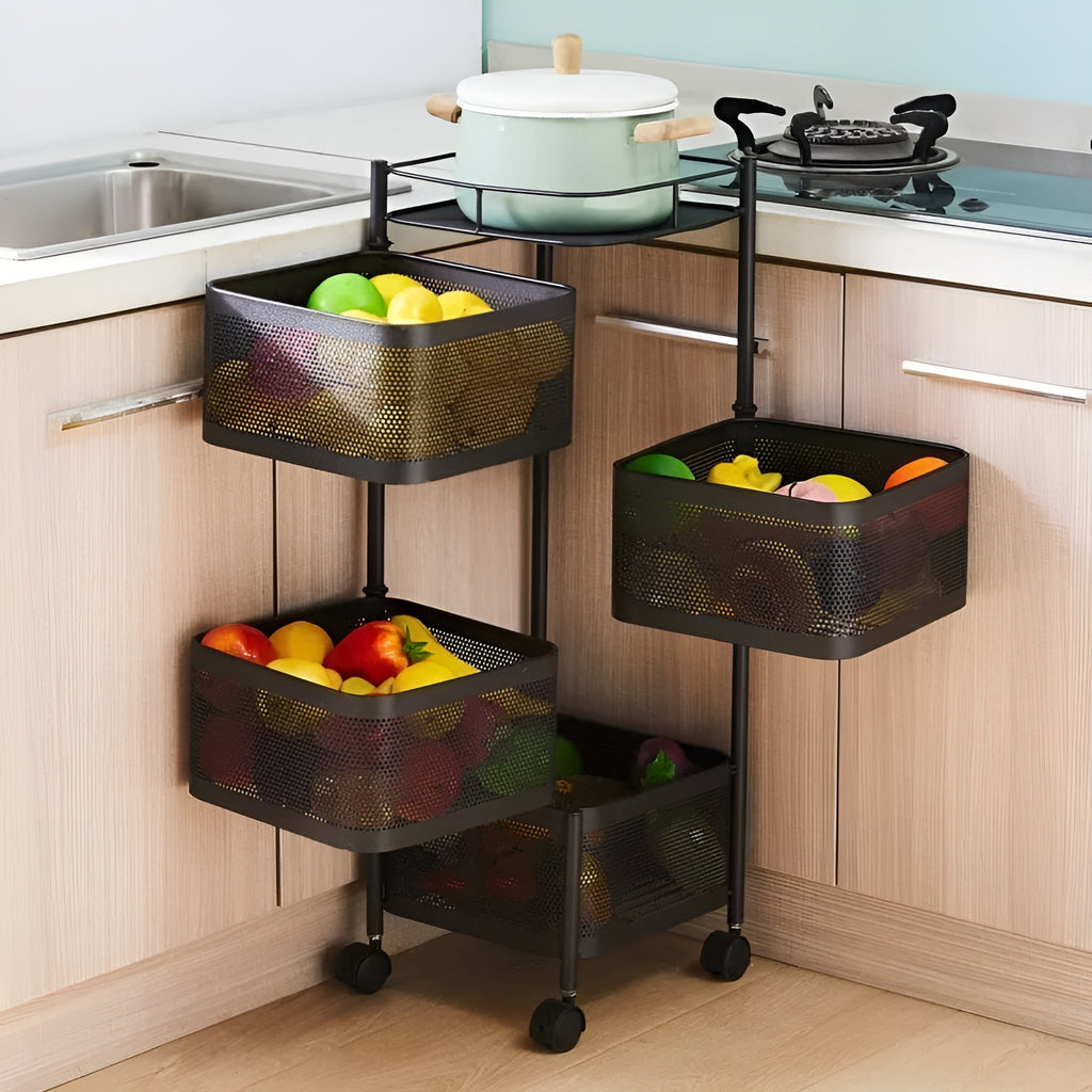 Urbn Mart - Premium Square Metal Trolley