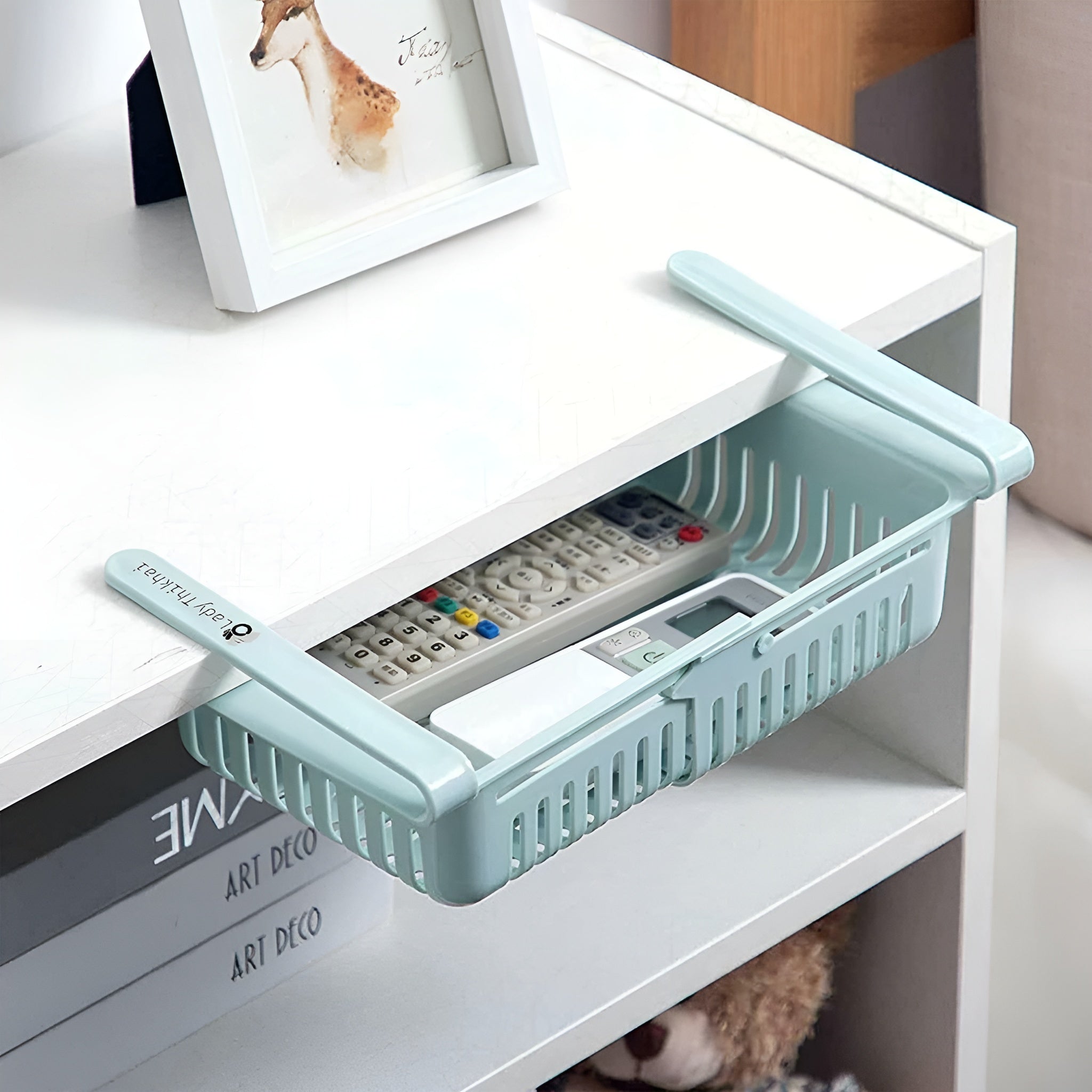 Adjustable Fridge Rack Storage Basket/Fridge Space Saver