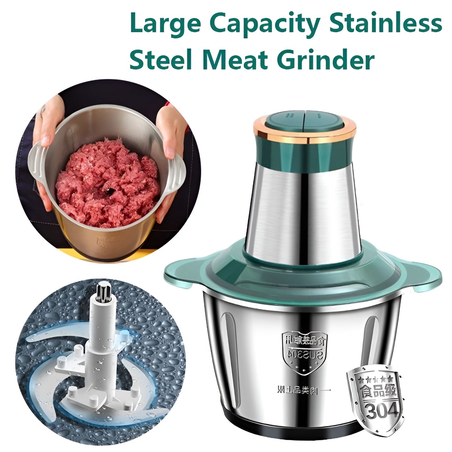 Urbn Mart - 3L Electric Meat Grinder