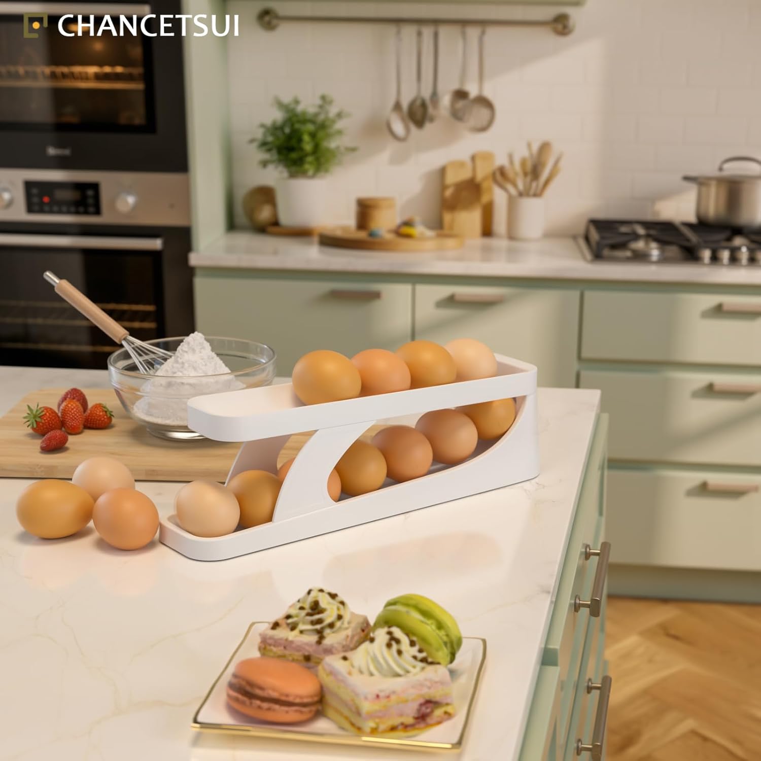 Urbn Mart - Egg Storage Holder for Fridge Organization