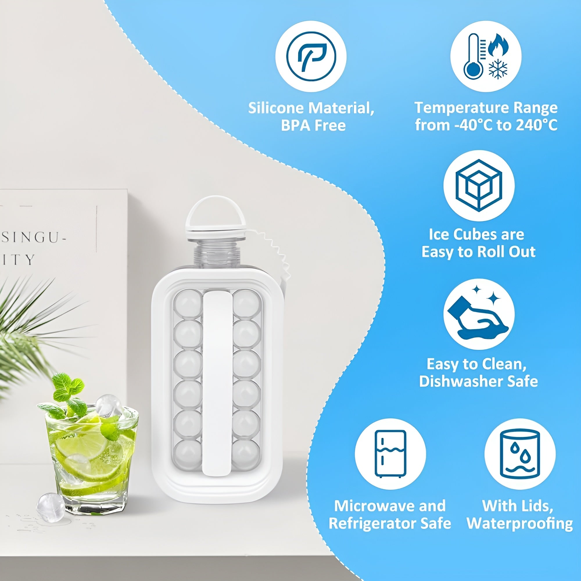 Urbn Mart - Ice Cube Making Bottle