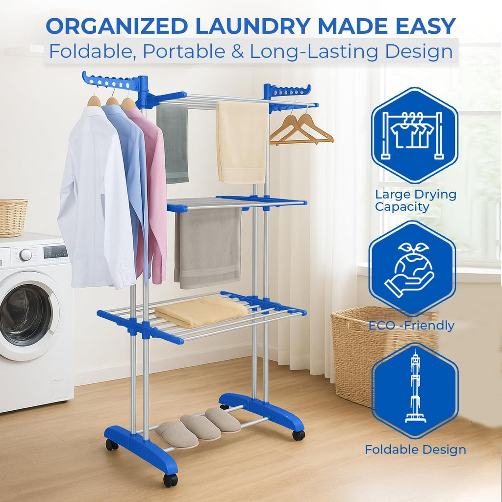 Carbon Steel Cloth Drying Stand Rack Stand