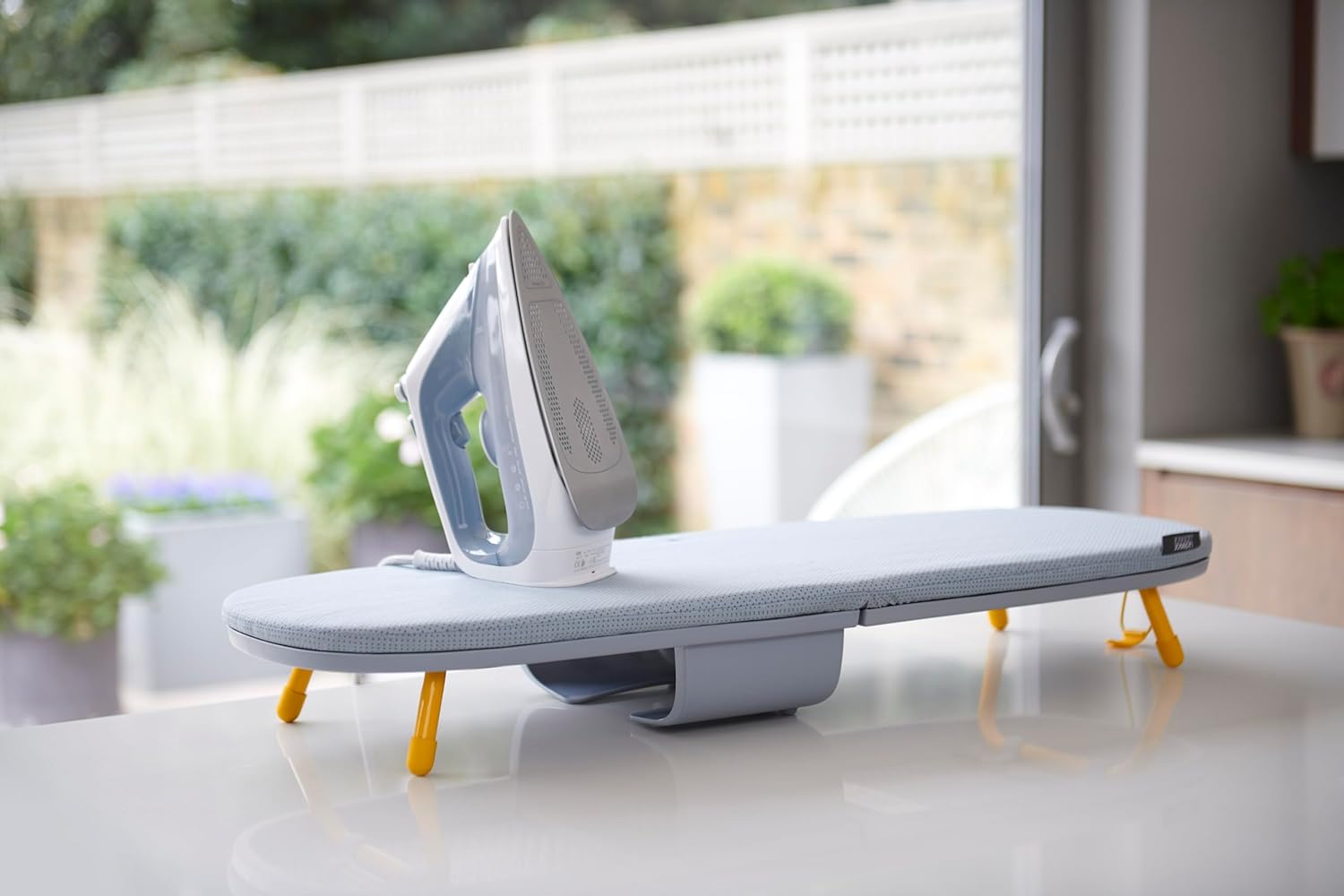 Urbn Mart - Pocket Folding Space-Saving, Compact table-top Ironing Board