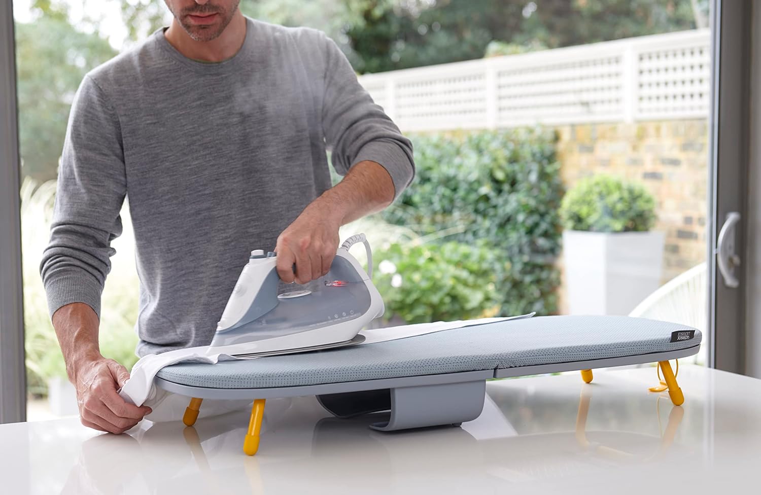 Urbn Mart - Pocket Folding Space-Saving, Compact table-top Ironing Board
