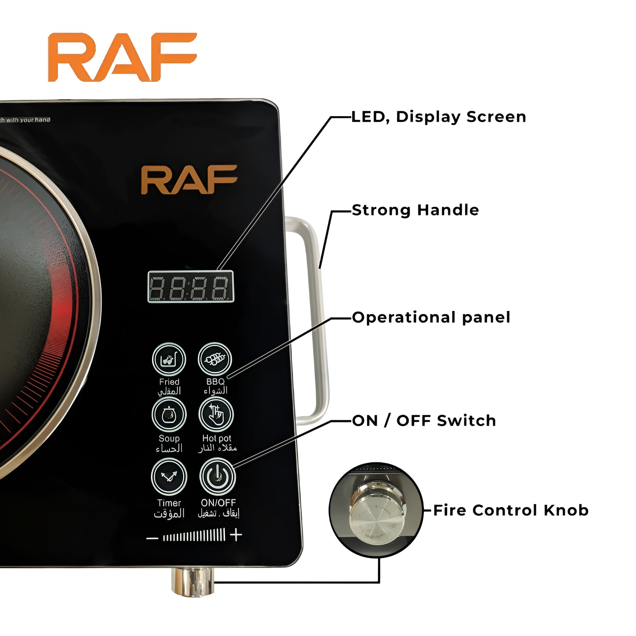 Urbn Mart - RAF Infrared Electric Stove
