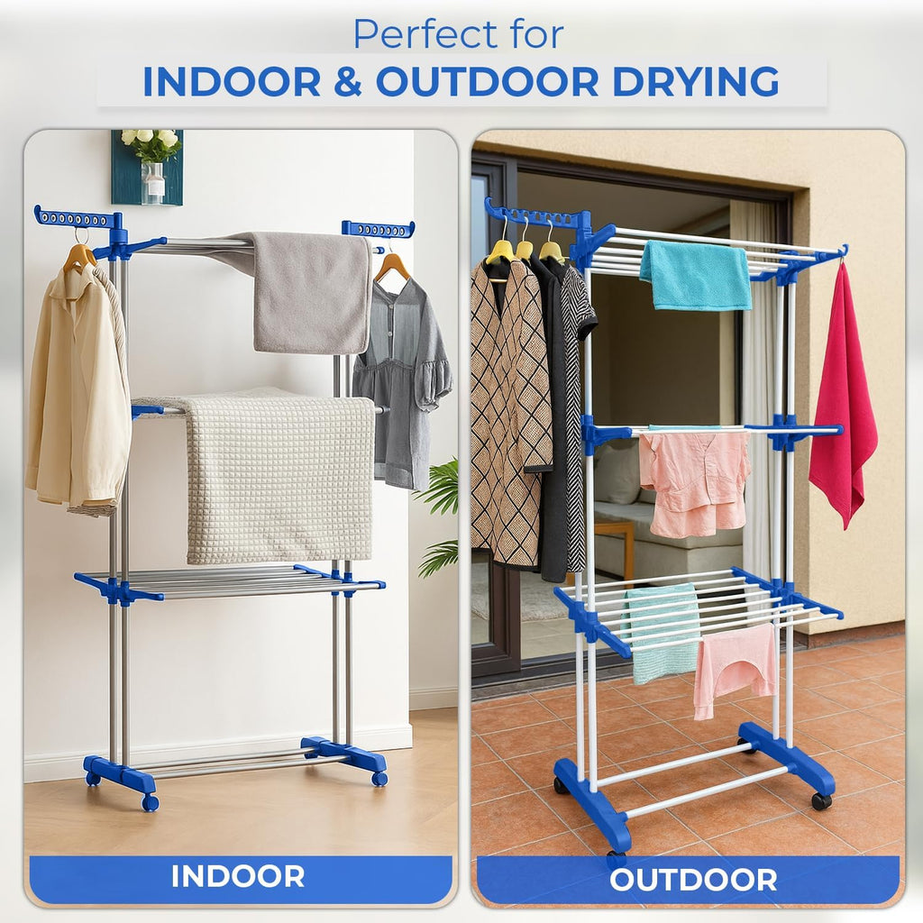 Carbon Steel Cloth Drying Stand Rack Stand