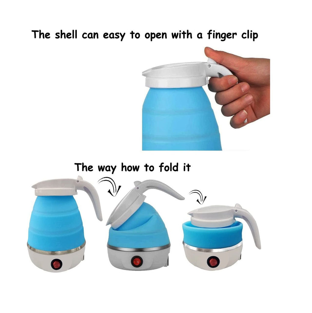Urbn Mart - Foldable portable Silicone electric Kettle