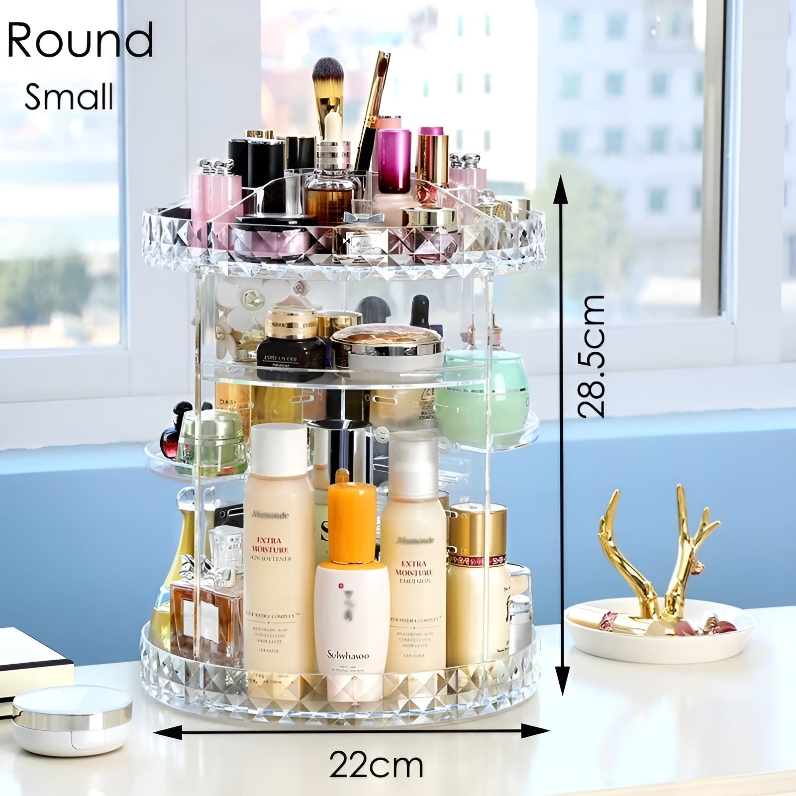 Urbn Mart - 360 Rotating Cosmetic Organizer