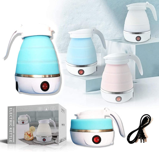 Urbn Mart - Foldable portable Silicone electric Kettle