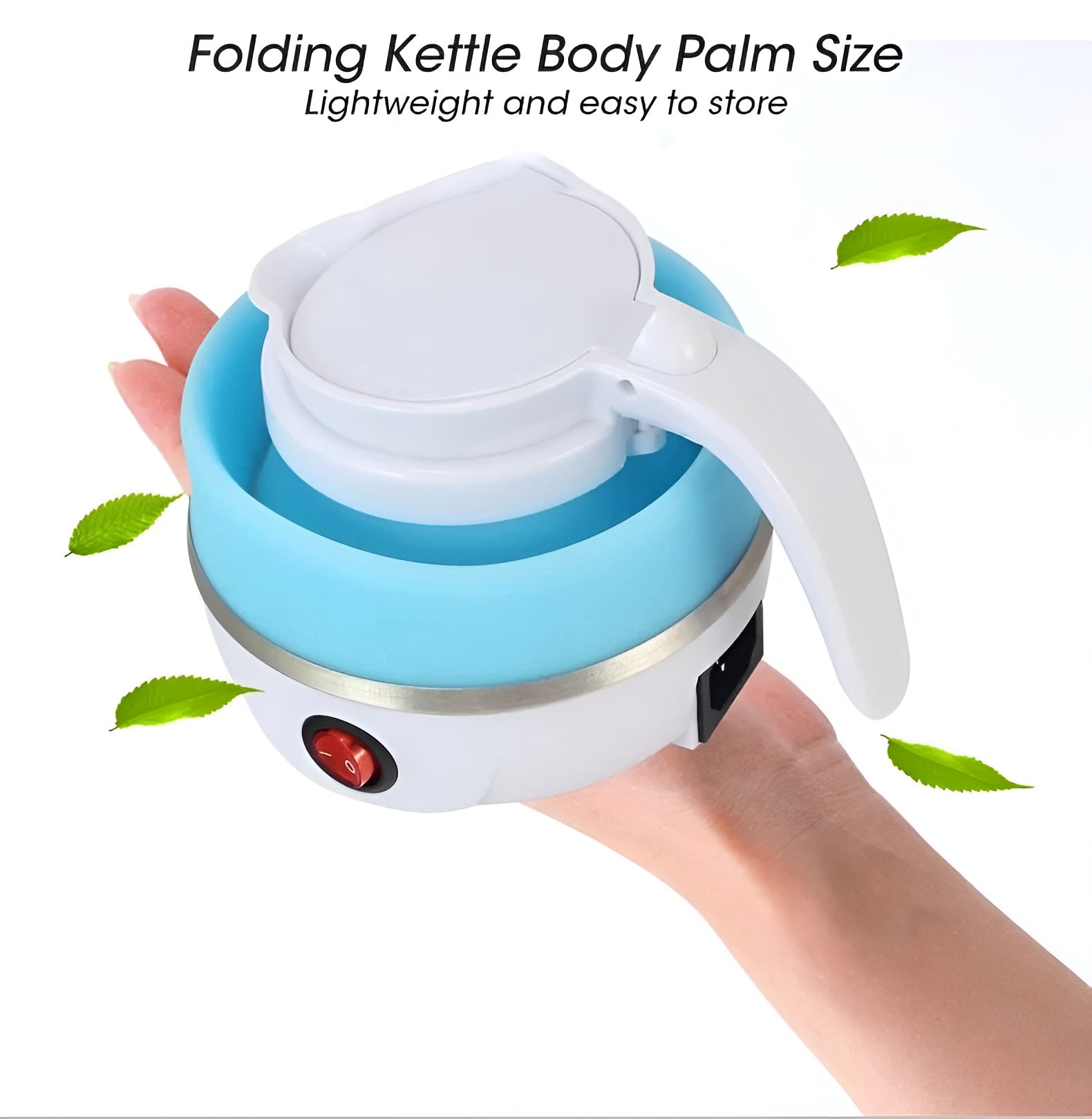 Urbn Mart - Foldable portable Silicone electric Kettle