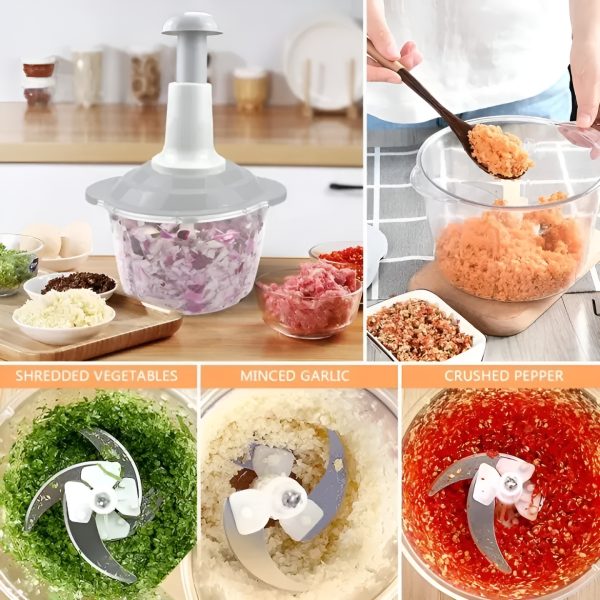 Urbn Mart - Manual Food Chopper 3 in 1