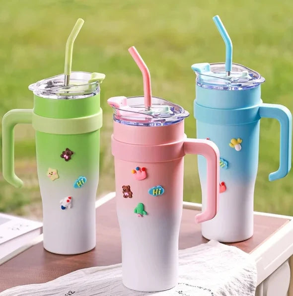 Urbn Mart - Cross Border  Tumbler with Handle